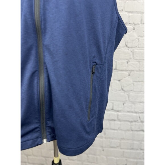 Vineyard Vines On The Go Shep Vest Men XL 92%Polyester 8%Spandex Blue, Pockets - Picture 4 of 13